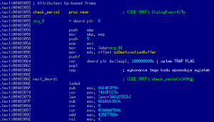 ESET crackme trapflag