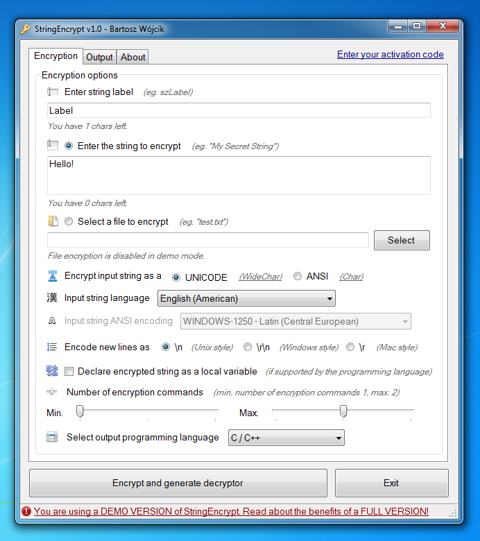 StringEncrypt dla Windows