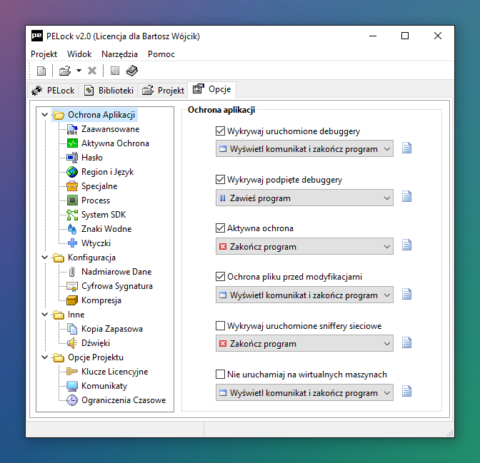pelock-opcje-ochrona-aplikacji
