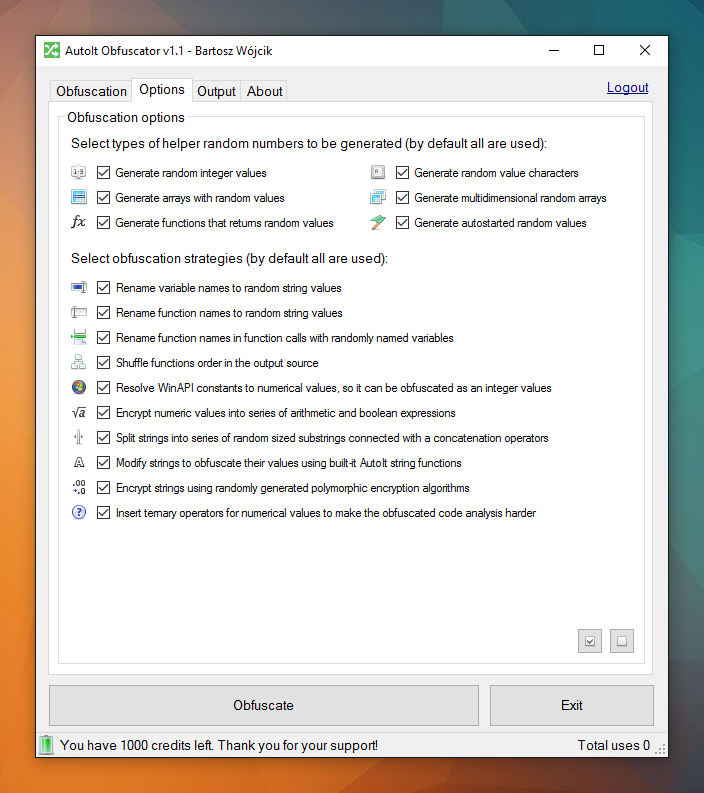 AutoIt Obfuscator v1.1